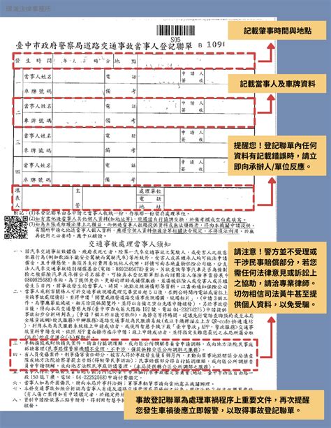 車禍分析|車禍初判表是什麼？表裡會有什麼內容？